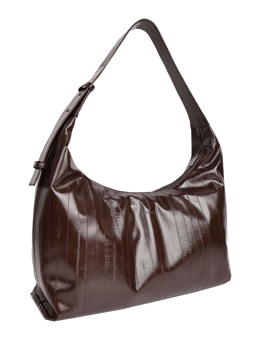 HVISK - LANE STROKE STRUCTURE - schultertaschen - espresso - 2