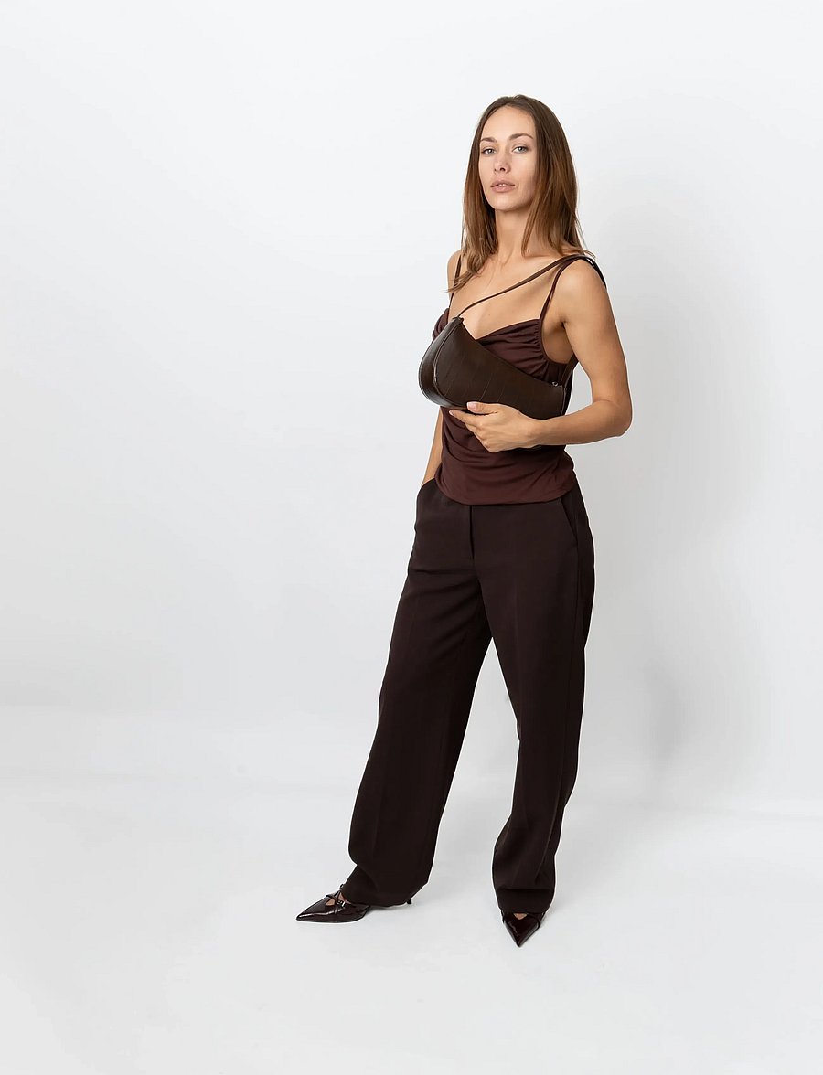 HVISK - BASAL STROKE STRUCTURE - modetrender - espresso - 0