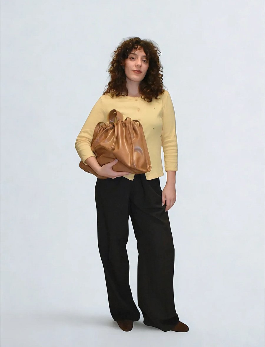 HVISK - SAGE MEDIUM SOFT STRUCTURE - shopper - 495 mocha - 4