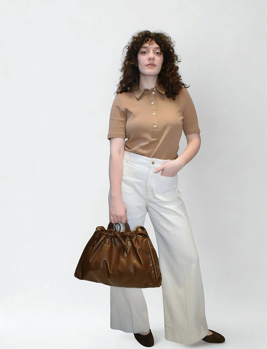 HVISK - SAGE MEDIUM SOFT STRUCTURE - shopper - 496 cocoa - 0