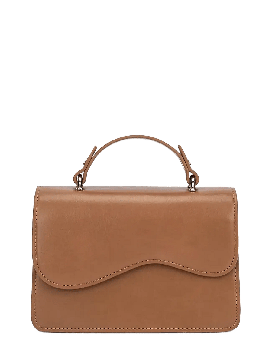 HVISK - CRANE GLOSSY STRUCTURE - hverdags stil - 495 mocha - 1