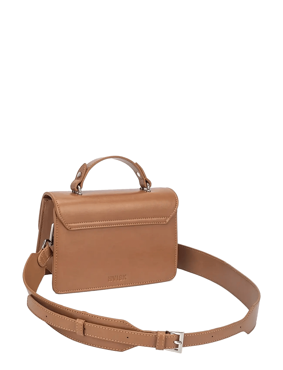 HVISK - CRANE GLOSSY STRUCTURE - hverdags stil - 495 mocha - 2