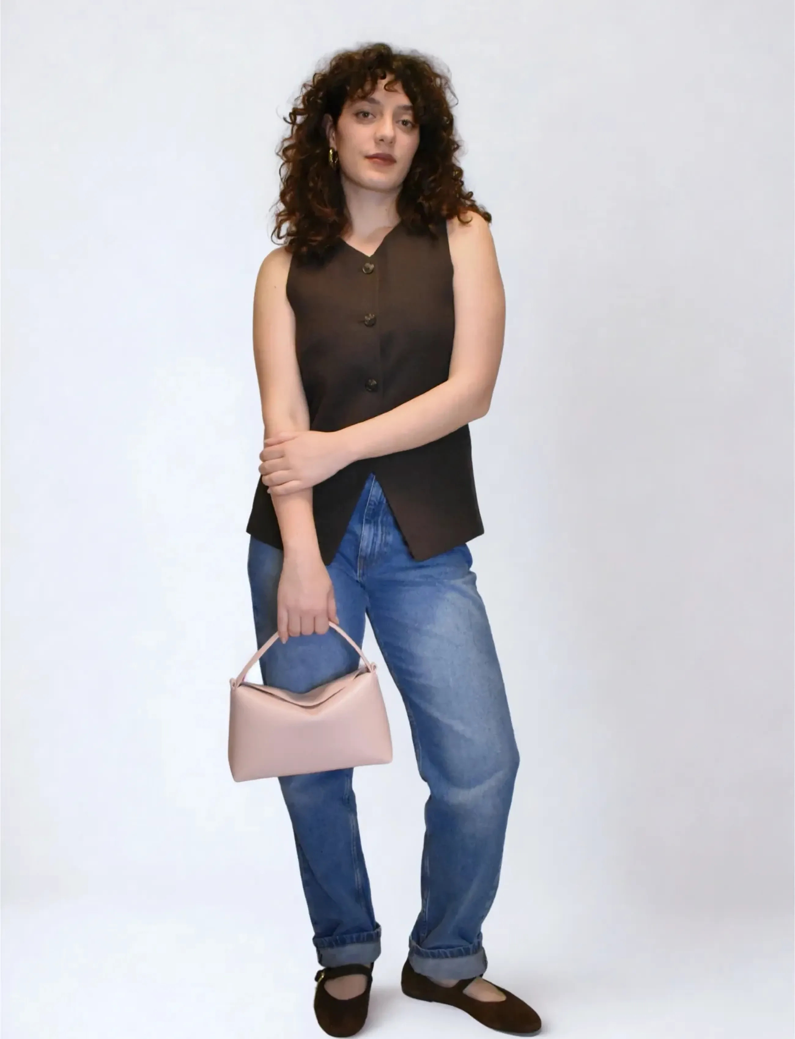 HVISK - NOTE SOFT STRUCTURE - handtaschen - 493 rosie nude - 4