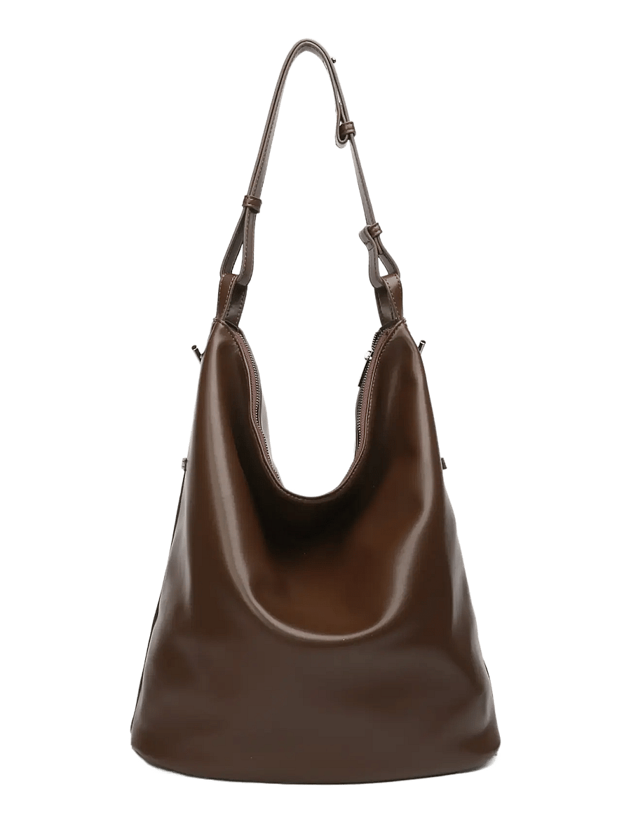 HVISK - EMMETT GLOSSY STRUCTURE - alltags-style - 496 cocoa - 1
