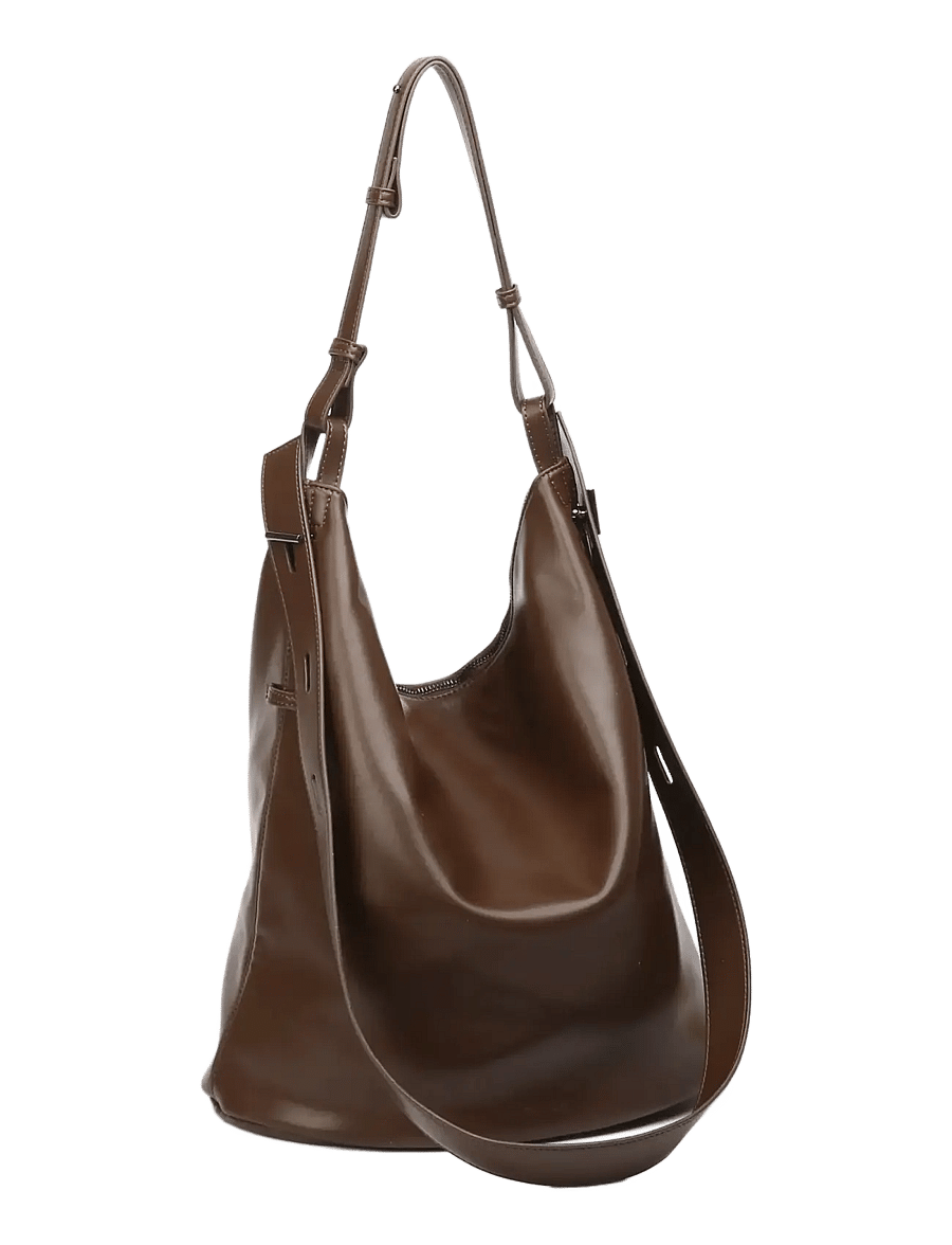 HVISK - EMMETT GLOSSY STRUCTURE - alltags-style - 496 cocoa - 2