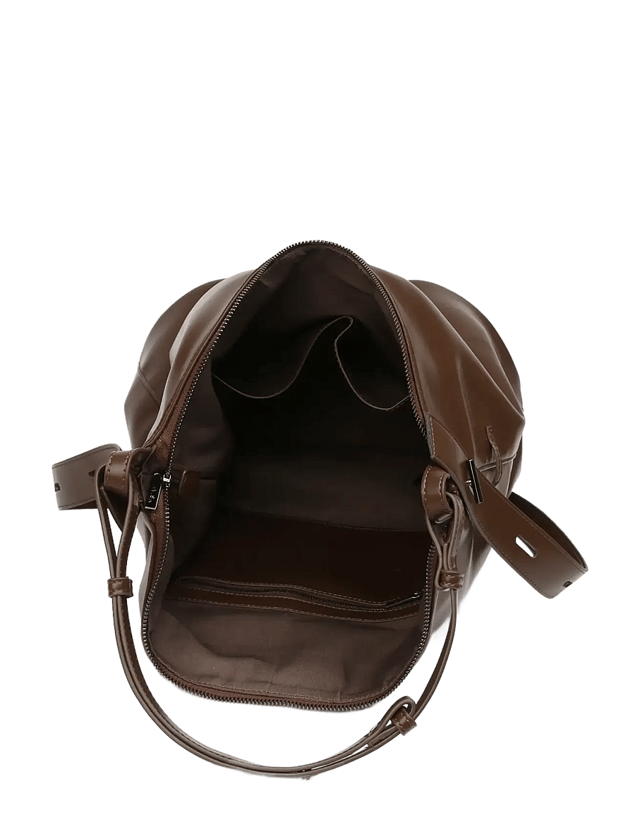 HVISK - EMMETT GLOSSY STRUCTURE - alltags-style - 496 cocoa - 3
