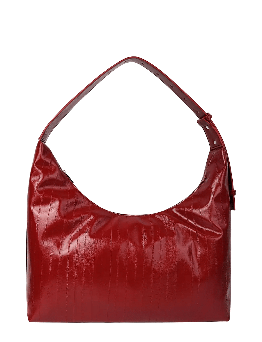 HVISK - LANE STROKE STRUCTURE - alltags-style - 494 scarlet red - 1