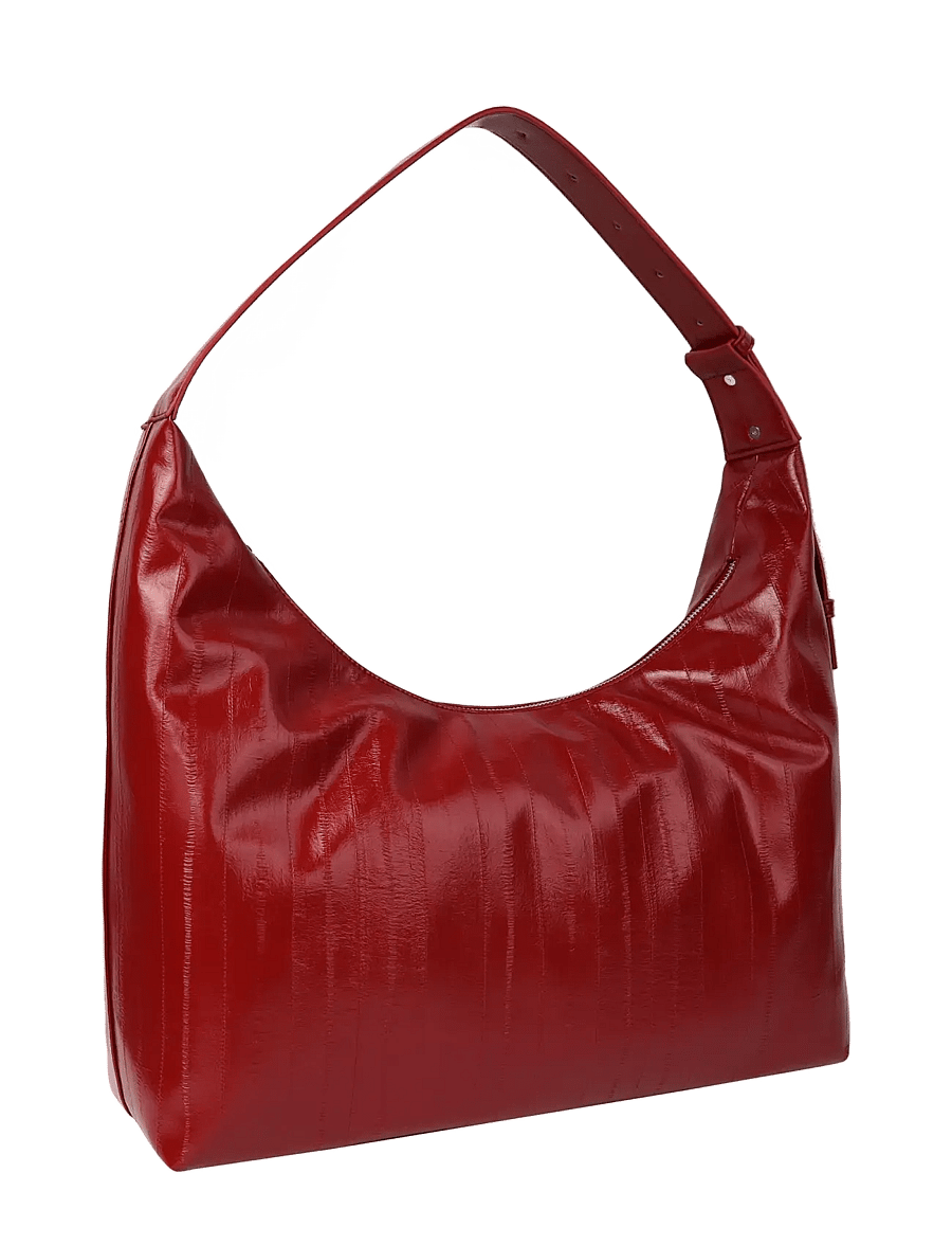 HVISK - LANE STROKE STRUCTURE - alltags-style - 494 scarlet red - 2