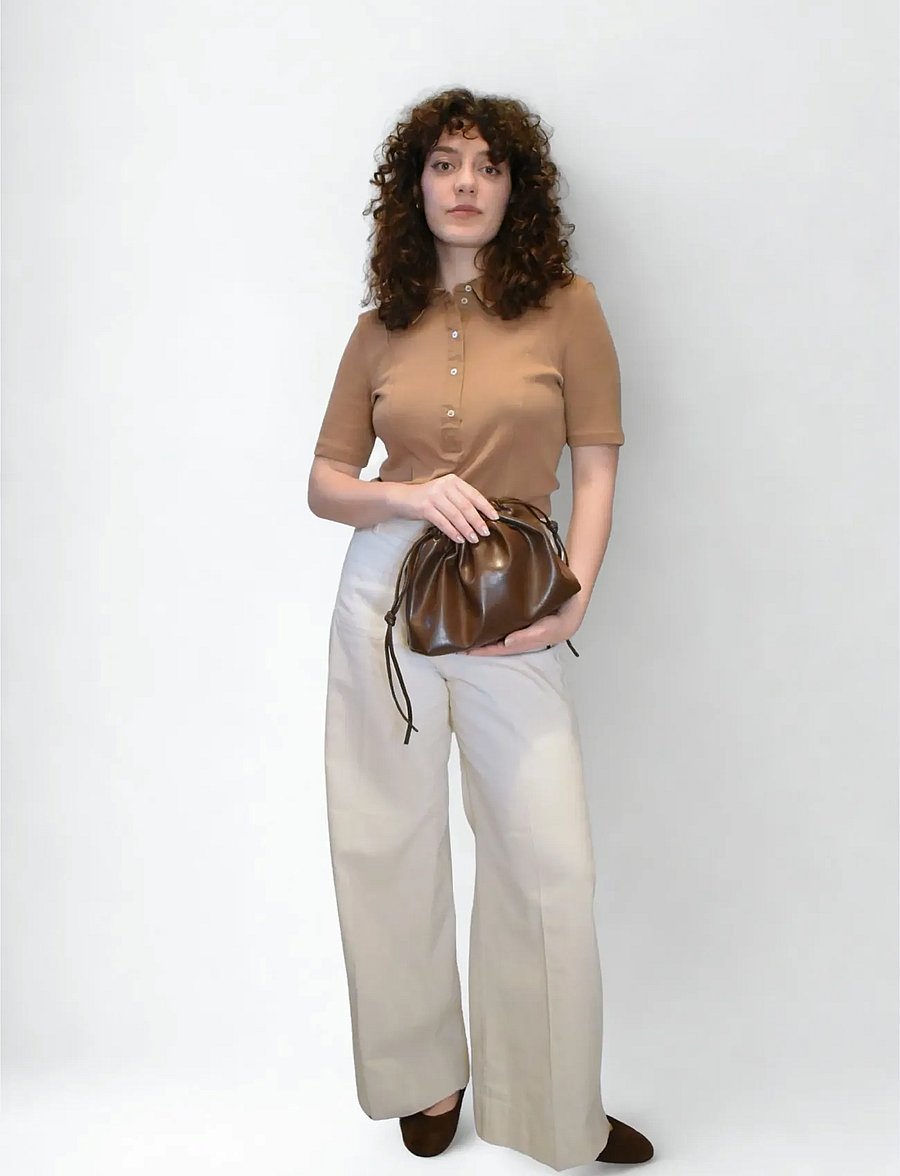 HVISK - ARCANE GLOSSY STRUCTURE - vardagsstil - 496 cocoa - 4