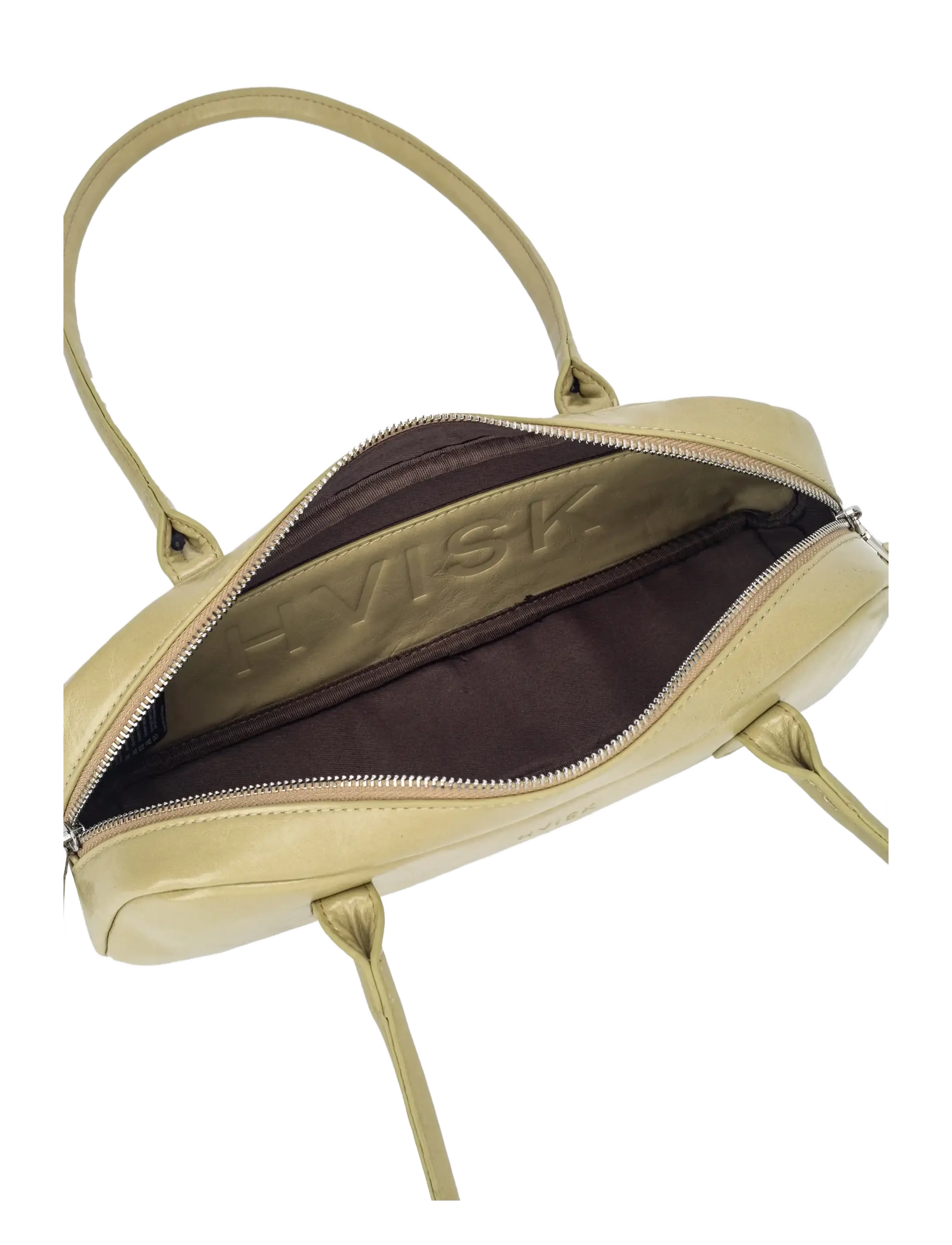 HVISK - JUNIPER GLOSSY STRUCTURE - festmode zu outlet-preisen - 492 matcha green - 3