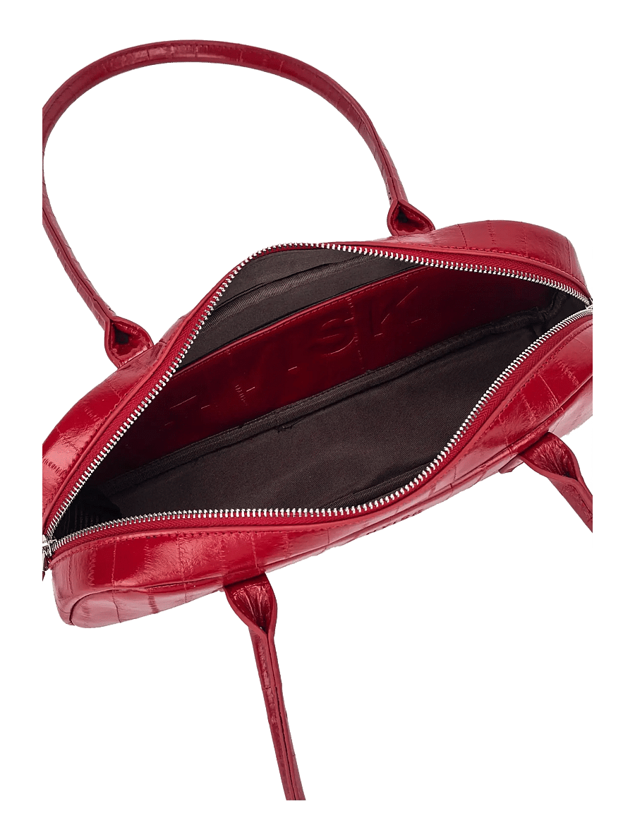 HVISK - JUNIPER STROKE STRUCTURE - alltags-style - 494 scarlet red - 3