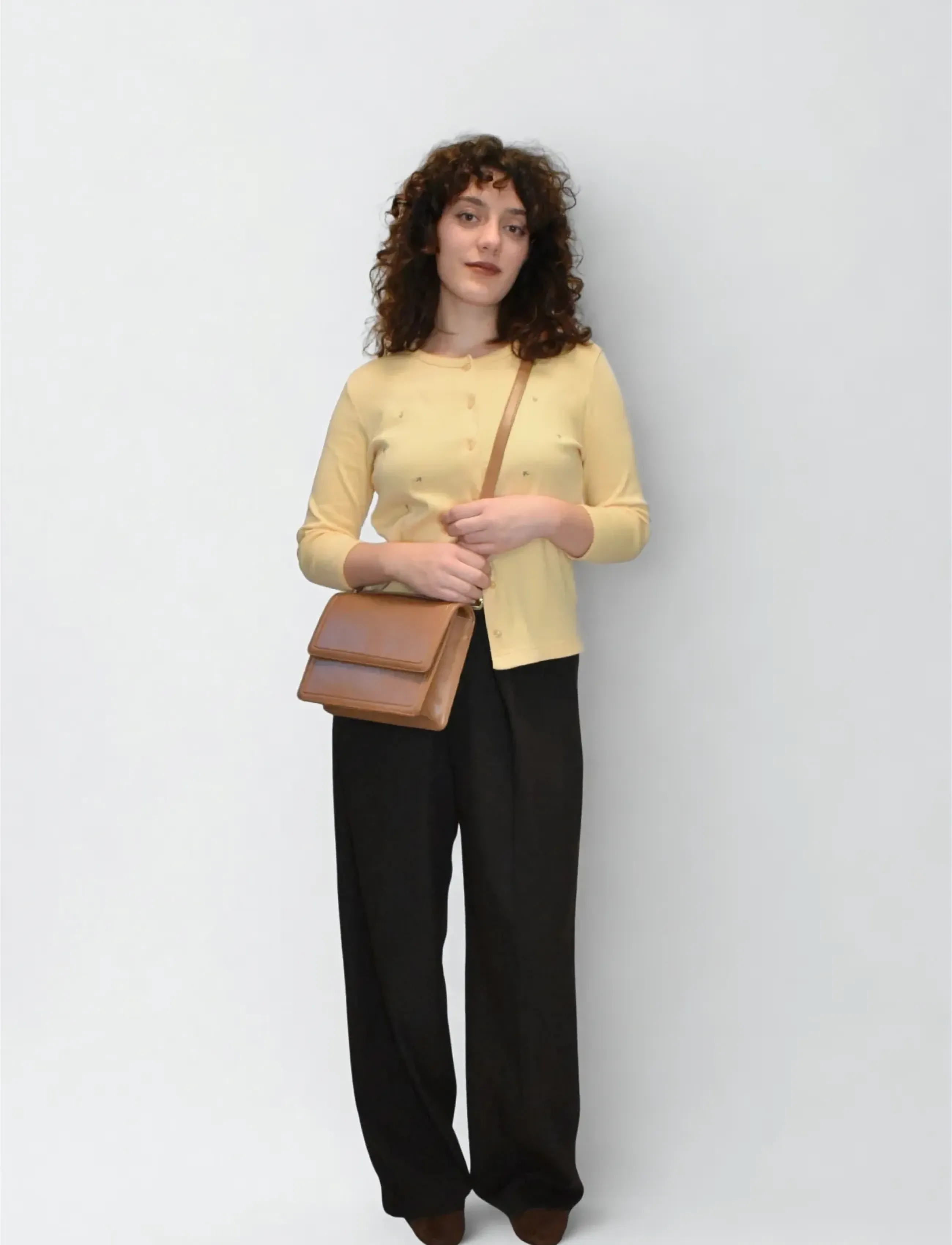 HVISK - CALLIE GLOSSY STRUCTURE - accessoires - 495 mocha - 4