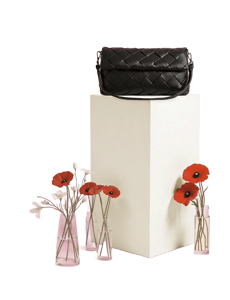 HVISK - ARLENE BRAIDED SOFT STRUCTURE - erilised sündmused - 009 black - 3