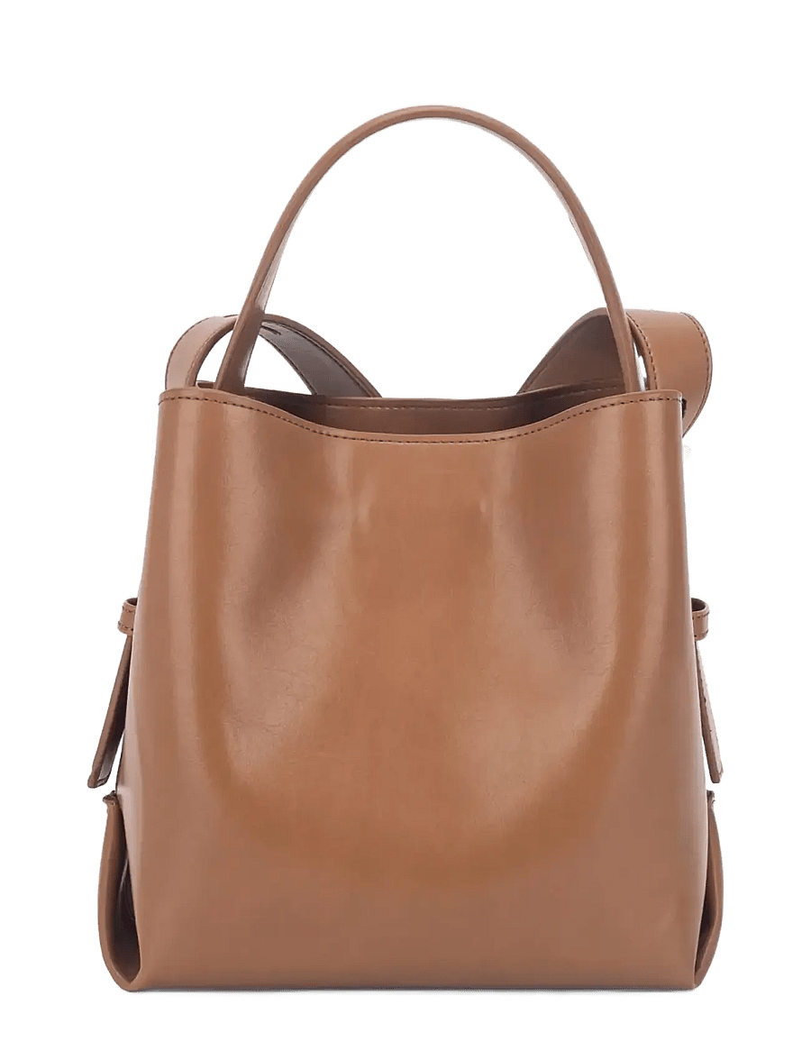 HVISK - MOLLY GLOSSY STRUCTURE - alltags-style - 495 mocha - 1