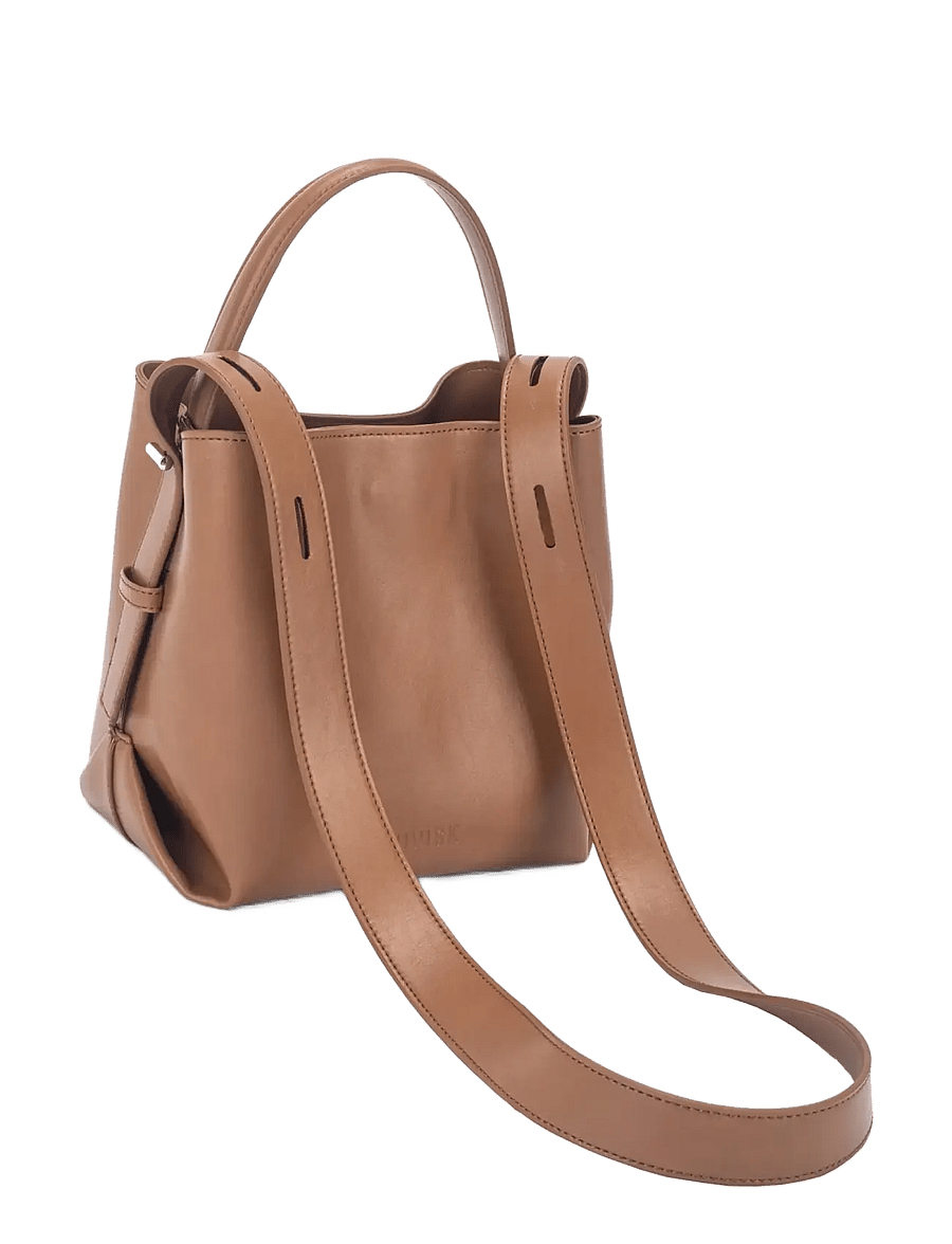 HVISK - MOLLY GLOSSY STRUCTURE - alltags-style - 495 mocha - 2