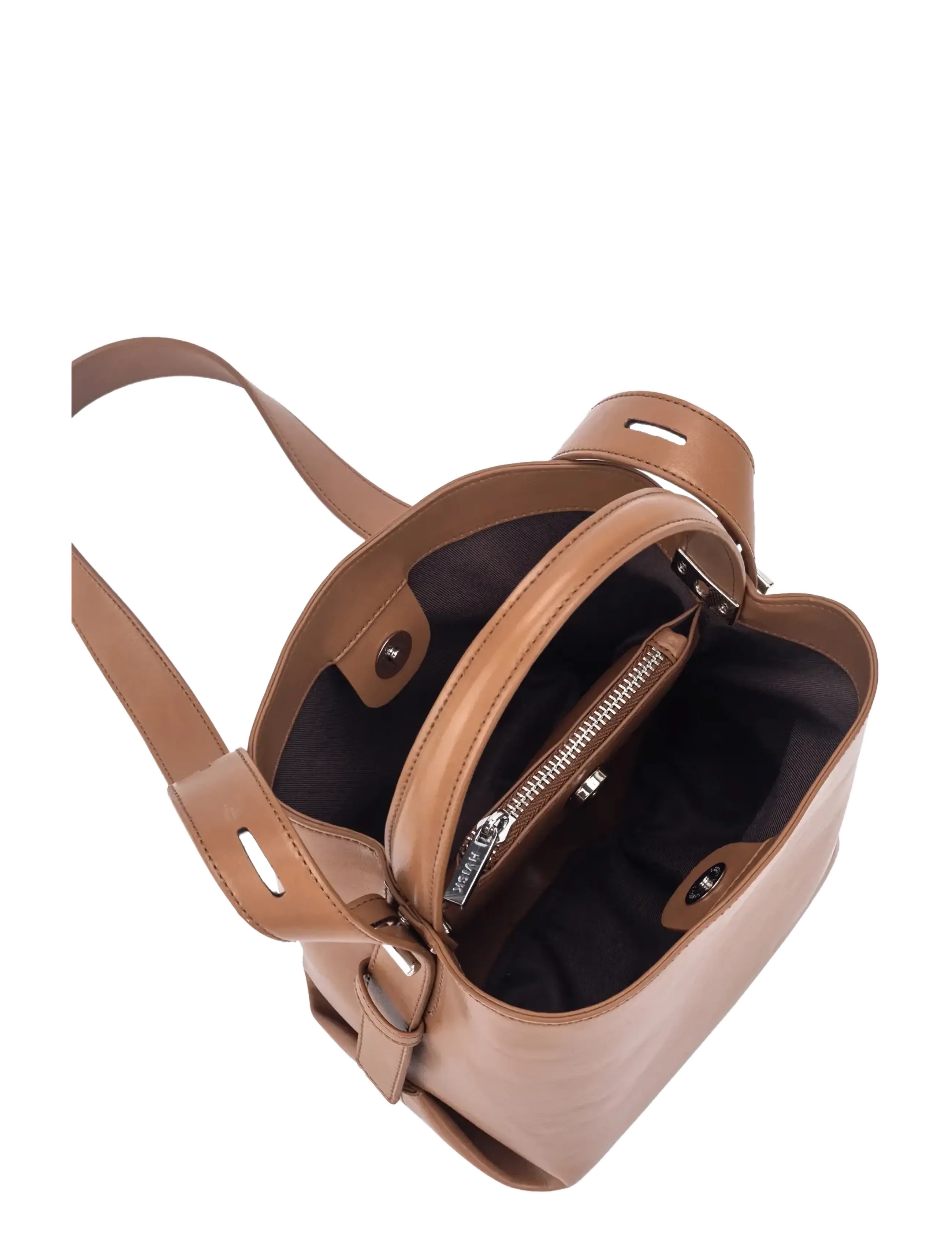 HVISK - MOLLY GLOSSY STRUCTURE - aksesuarai - 495 mocha - 3