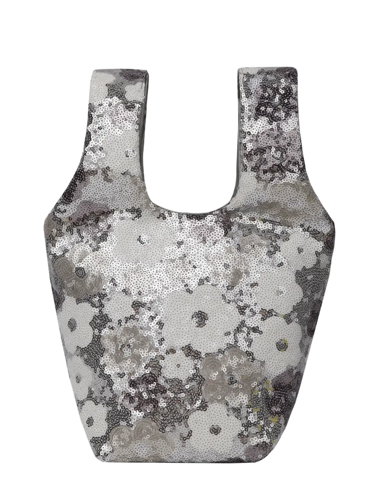 HVISK LUMA SEQUINS - Beuteltasche - 498 SILVER BLOOM / silver