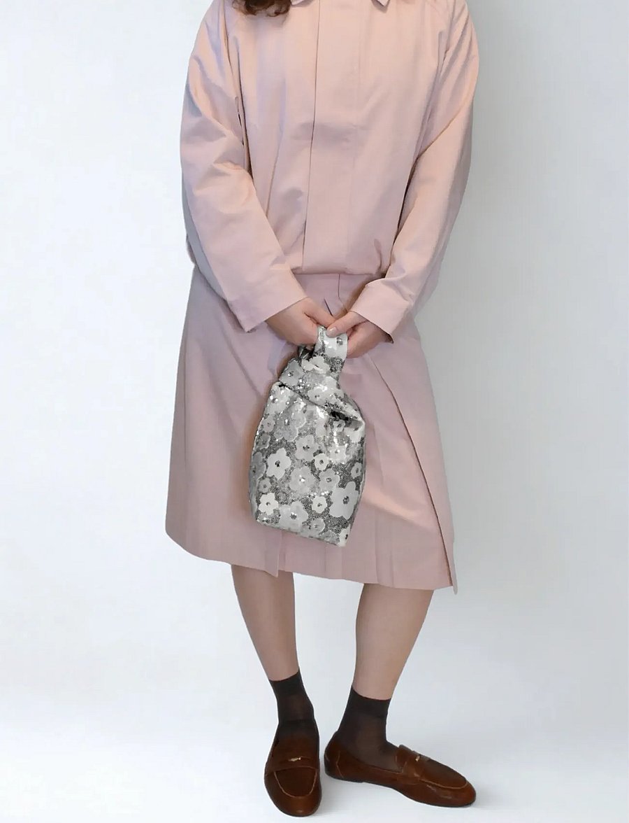 HVISK - LUMA SEQUINS - hverdagsstil - 498 silver bloom - 0