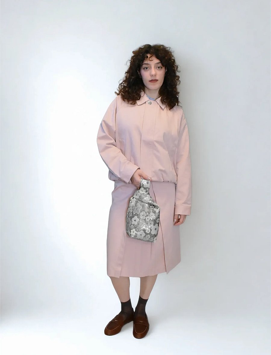 HVISK - LUMA SEQUINS - hverdagsstil - 498 silver bloom - 4