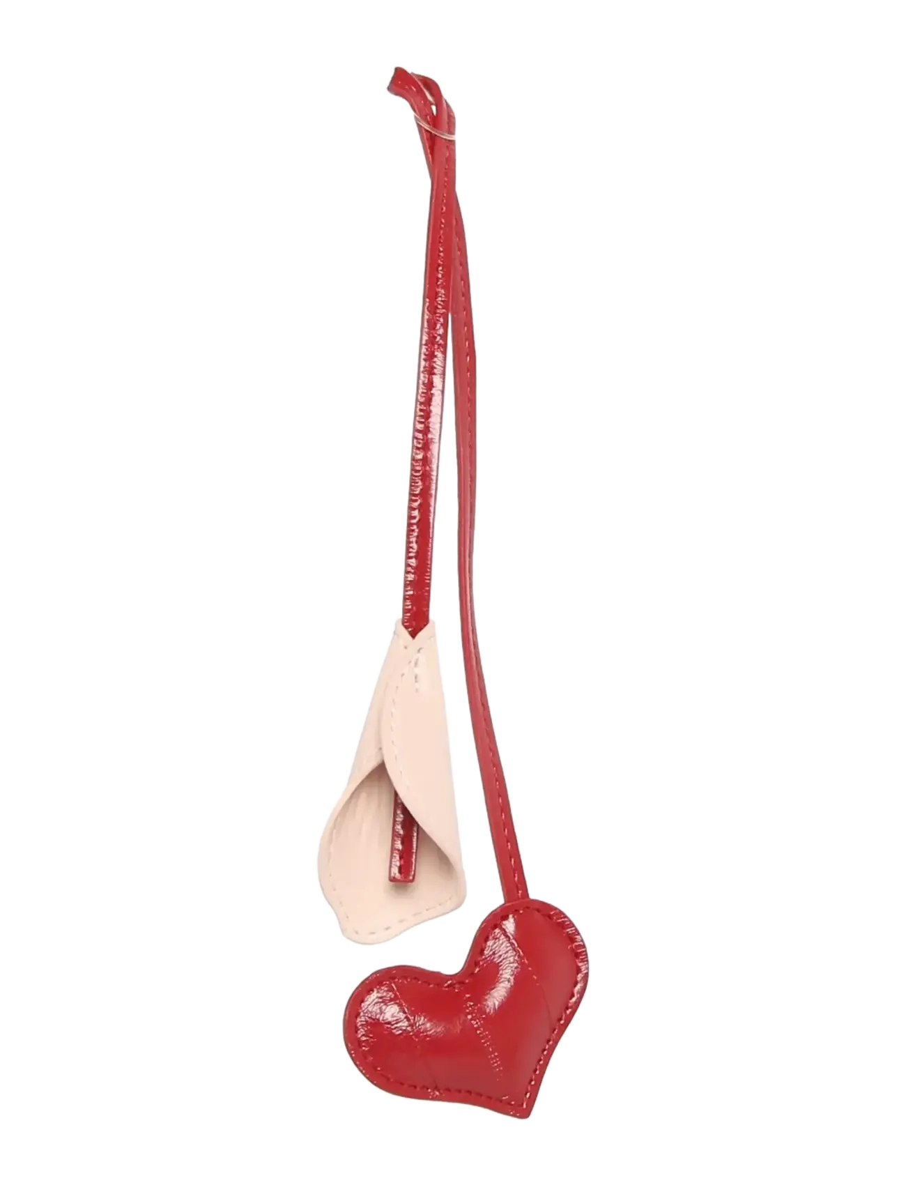 HVISK FLOWER-HEART CHARM - Hvisk - 494 SCARLET RED / red