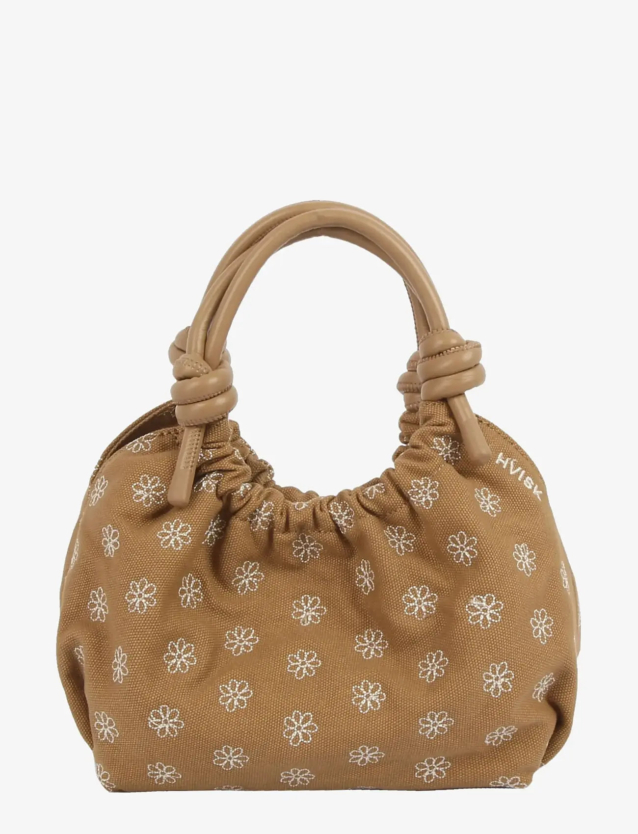 HVISK - JOLLY CANVAS EMBRIODERY - særlige begivenheder - ash brown - 2