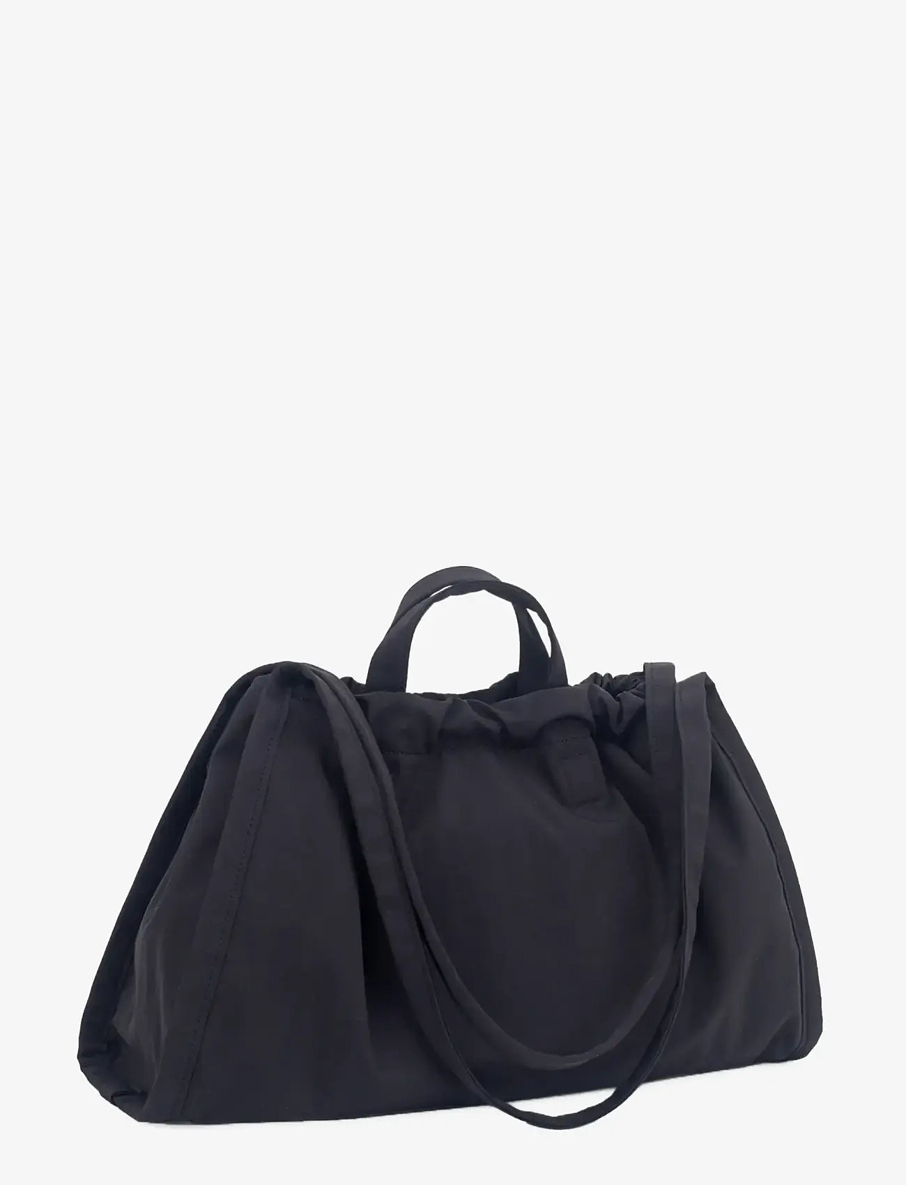 HVISK - SAGE MEDIUM TEXTURED TWILL - shoppers - black - 2