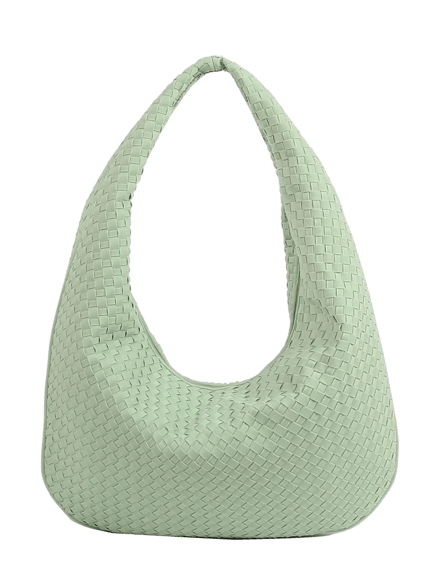 HVISK - HAZE BRAIDED NEOPRENE - tote bags - aquatic blue - 1