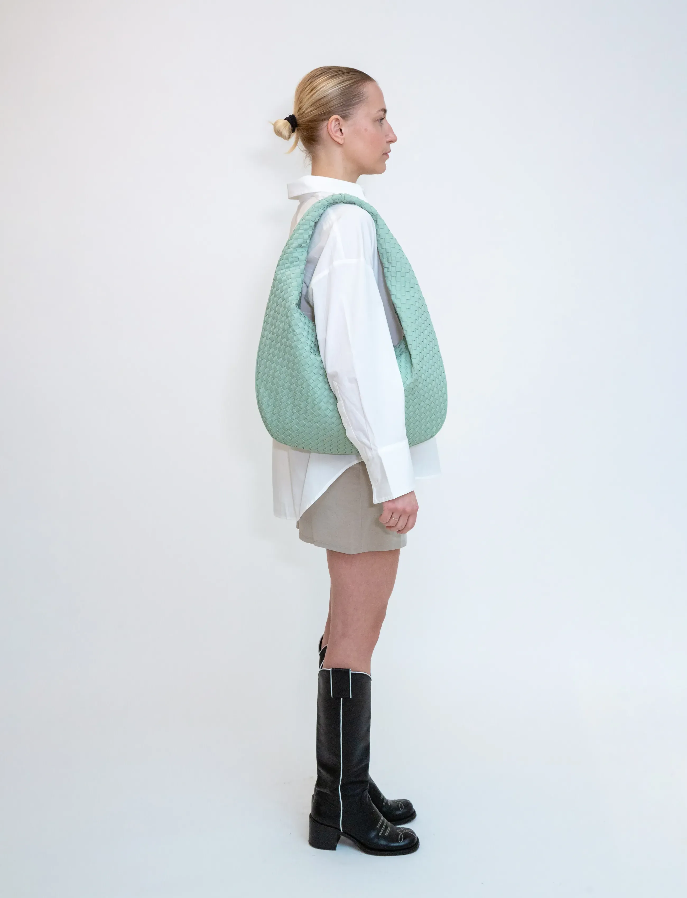 HVISK Haze Braided Neoprene, One Size, Green, Tasker > Totes, Dame