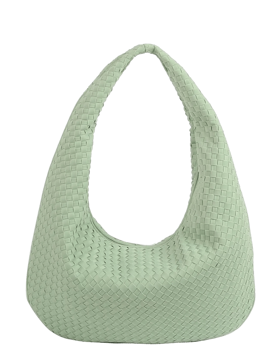 HVISK - HAZE BRAIDED NEOPRENE - tote bags - aquatic blue - 3