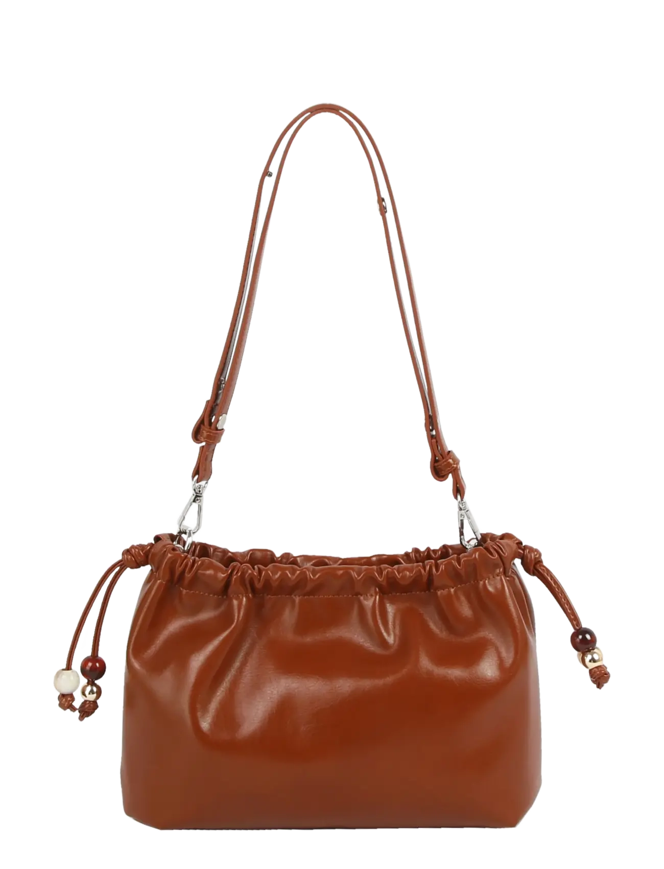 HVISK ARCANE GLOSSY STRUCTURE - Bags - BROWN AMBER / brown