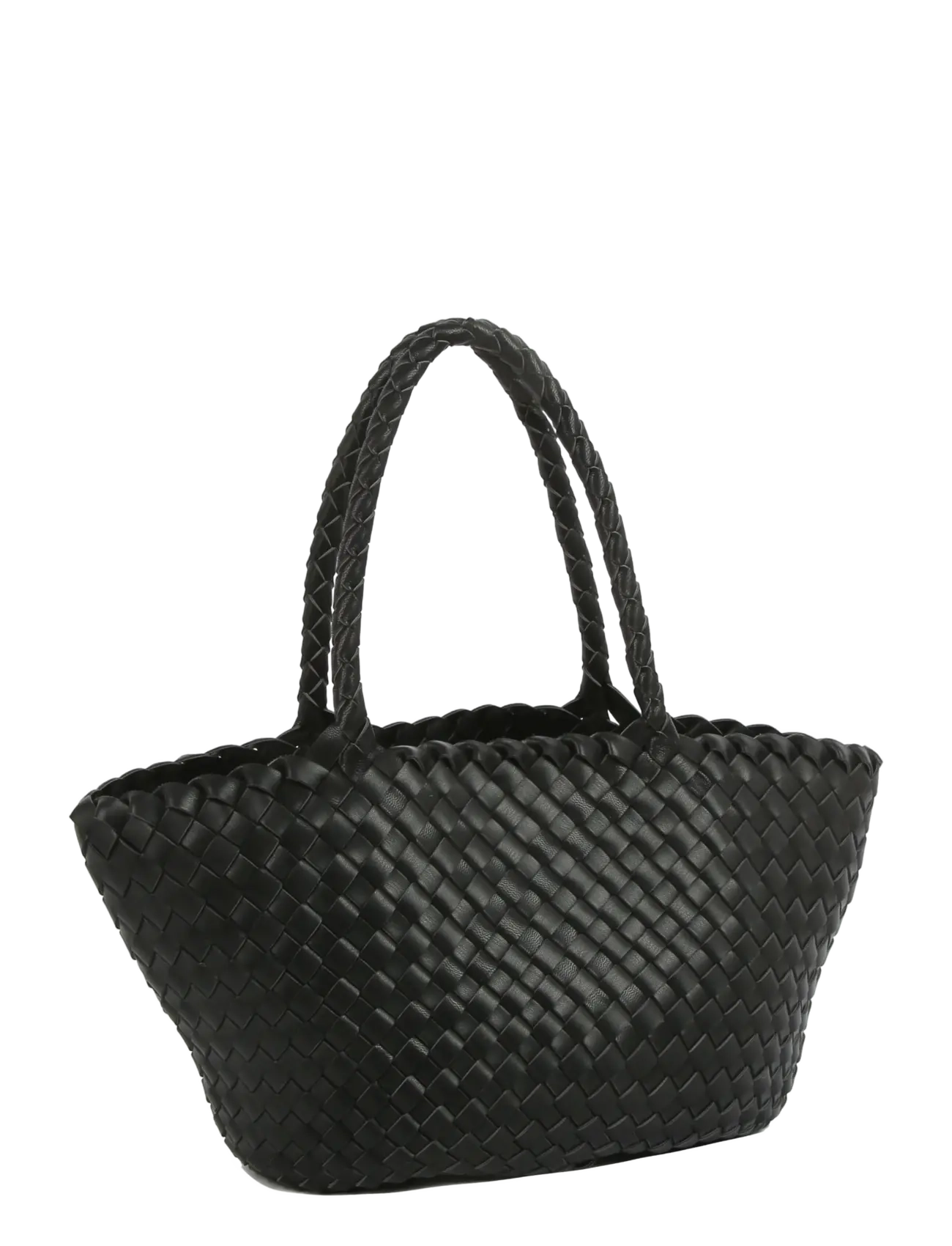 HVISK - BEA BRAIDED SOFT STRUCTURE - shoppers - black - 2
