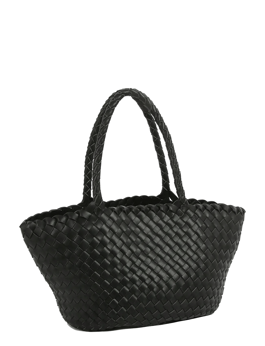 HVISK - BEA BRAIDED SOFT STRUCTURE - ostukotid - black - 2