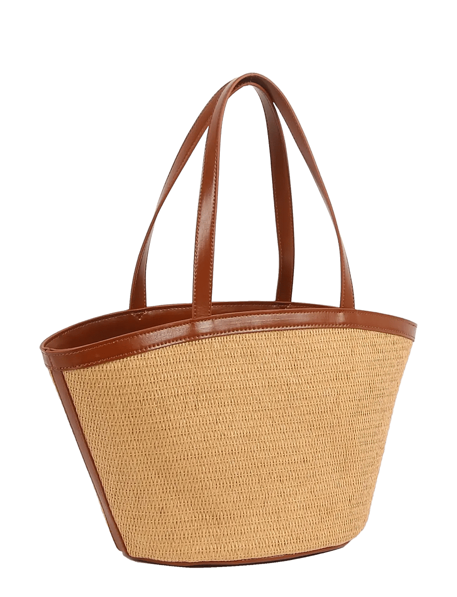 HVISK - BEA RAFFIA STRUCTURE - shoppere - desert - 2