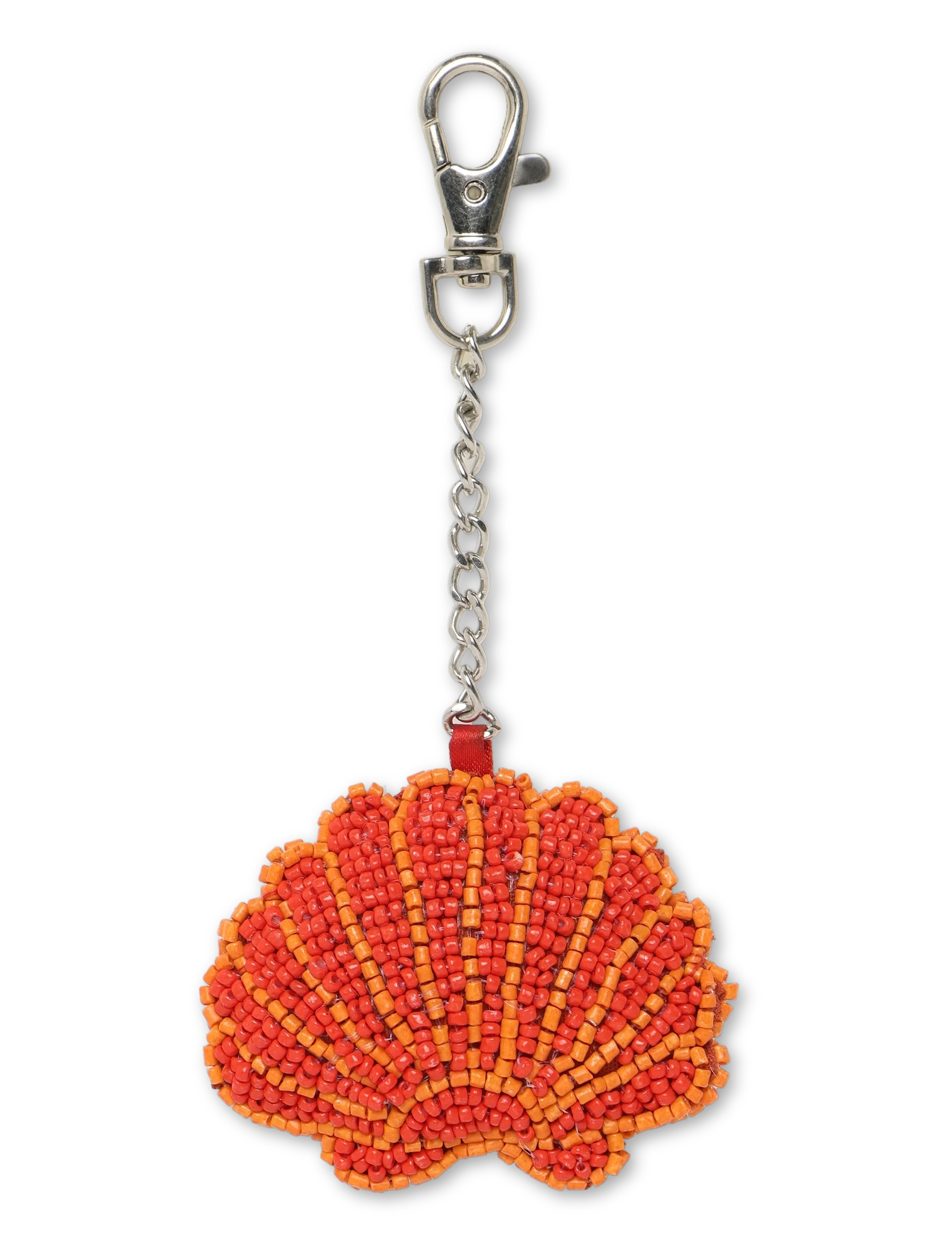 HVISK - SHELL CHARM BEADED - clementine - 1