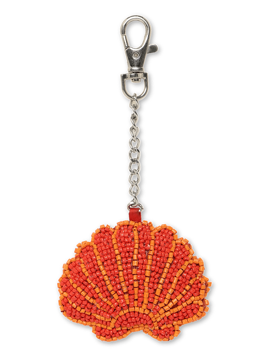 HVISK - SHELL CHARM BEADED - clementine - 1
