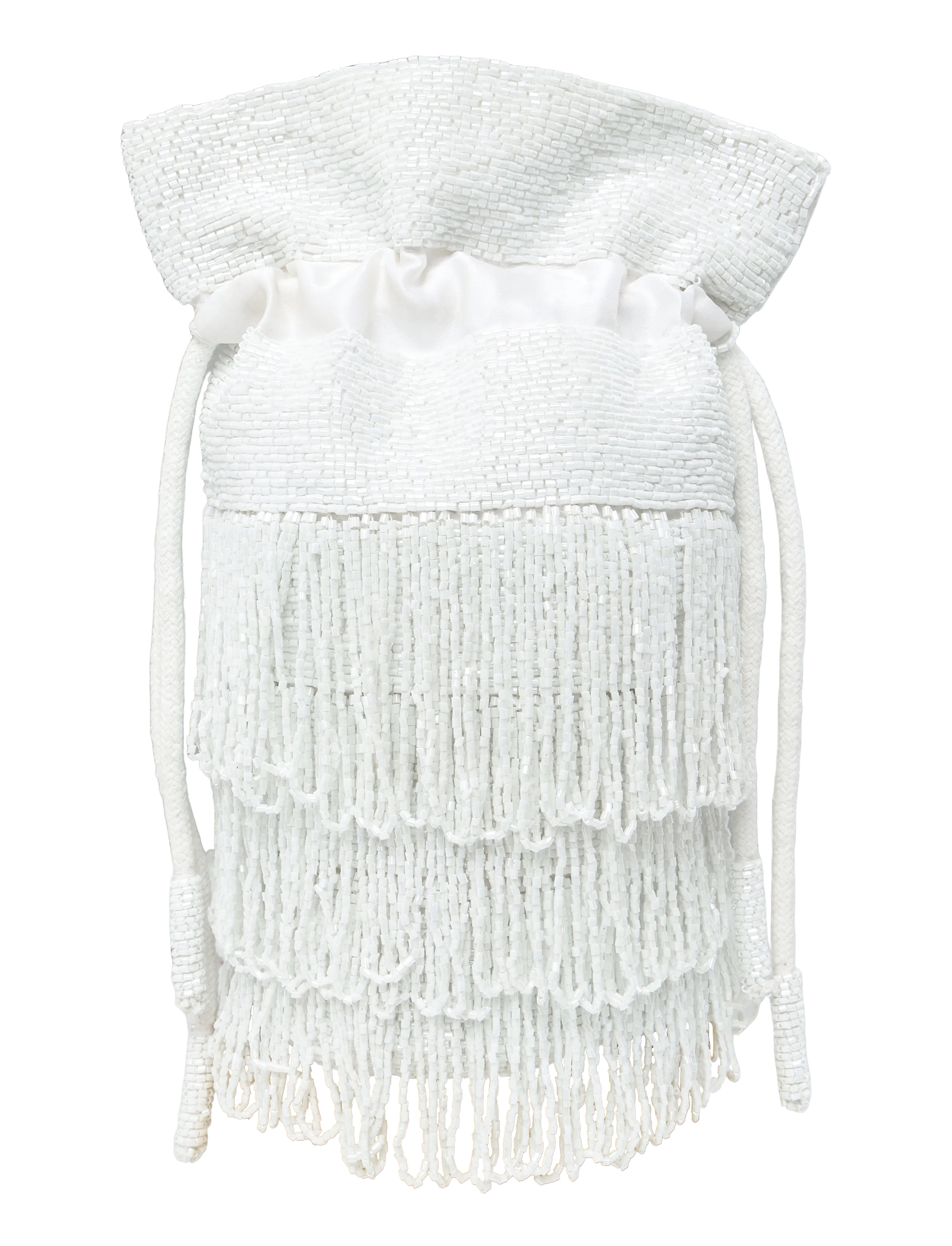 HVISK Mira Pouch Beaded Weiß - One Size - Damen