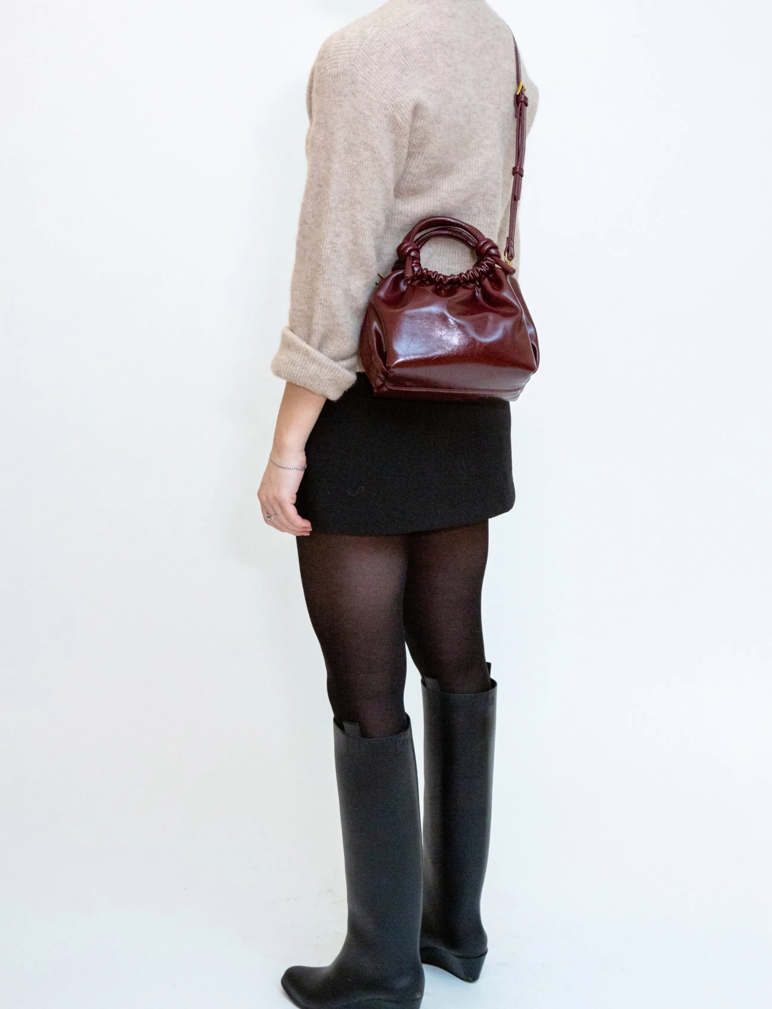 HVISK - JOLLY RAW STRUCTURE - deep burgundy - 4