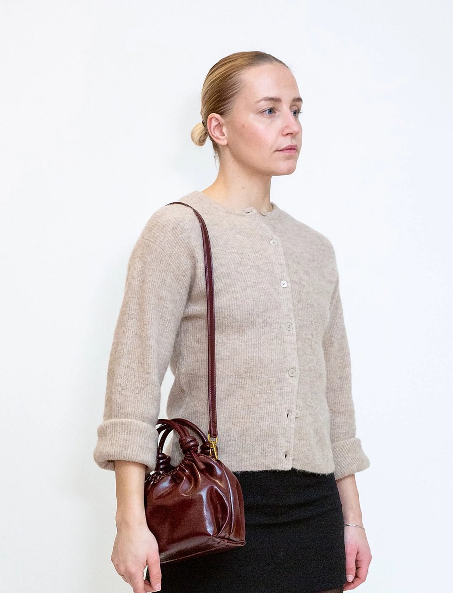 HVISK - JOLLY RAW STRUCTURE - deep burgundy - 5