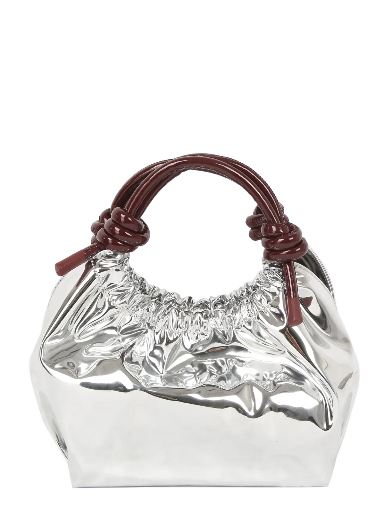 HVISK - JOLLY MIRROR GLOSS STRUCTURE - silver maroon - 2