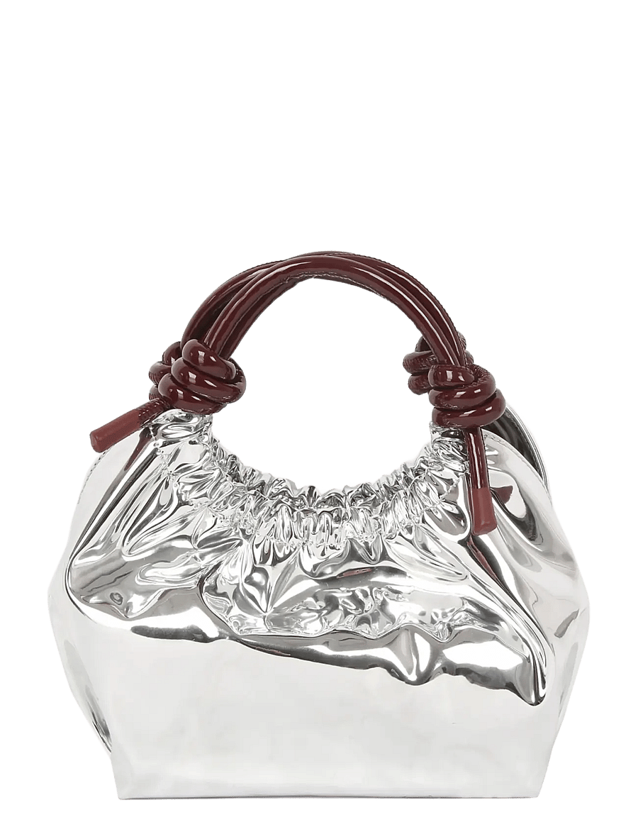 HVISK - JOLLY MIRROR GLOSS STRUCTURE - silver maroon - 2
