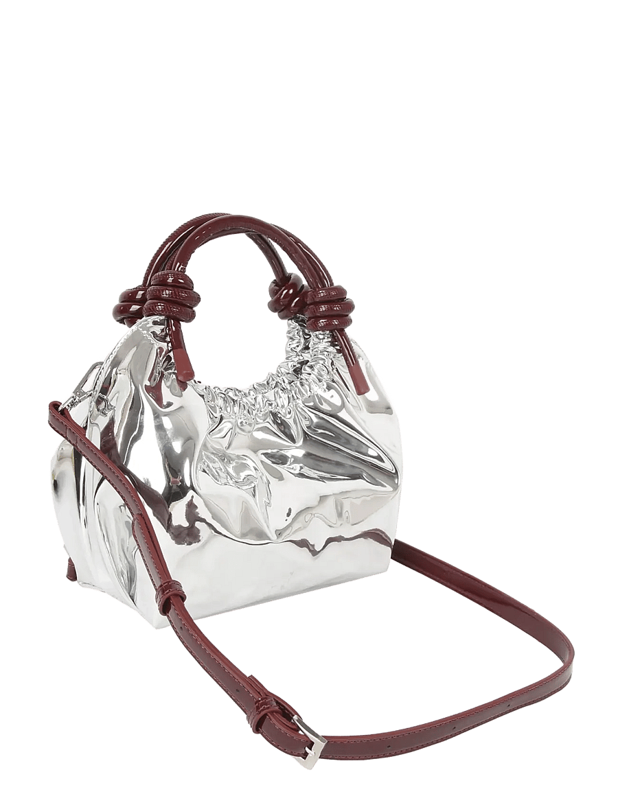 HVISK - JOLLY MIRROR GLOSS STRUCTURE - silver maroon - 3