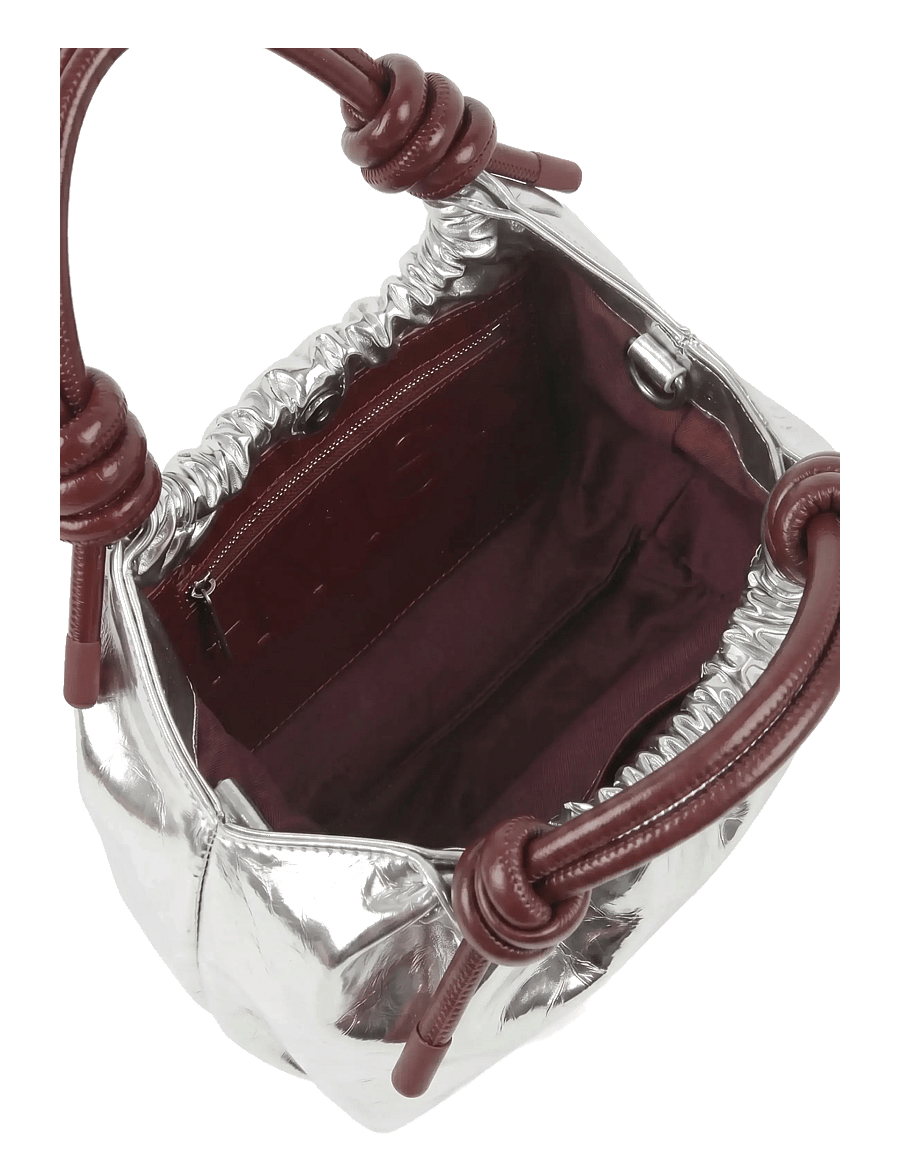 HVISK - JOLLY MIRROR GLOSS STRUCTURE - silver maroon - 4