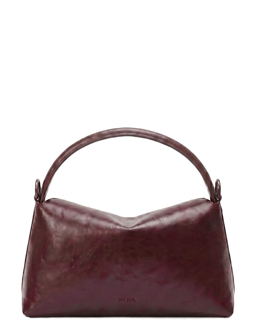 HVISK - NOTE RAW STRUCTURE - deep burgundy - 2