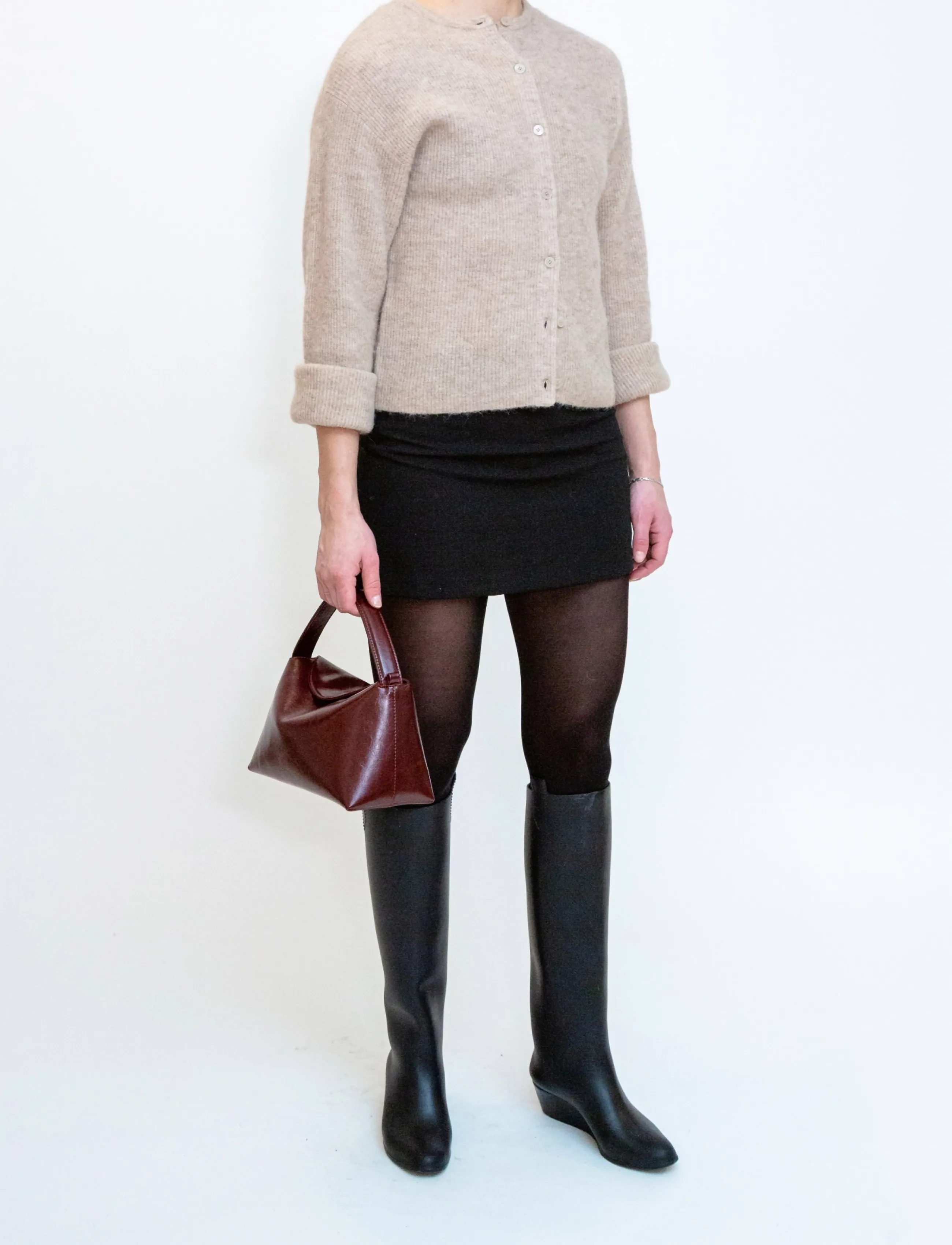 HVISK - NOTE RAW STRUCTURE - deep burgundy - 0