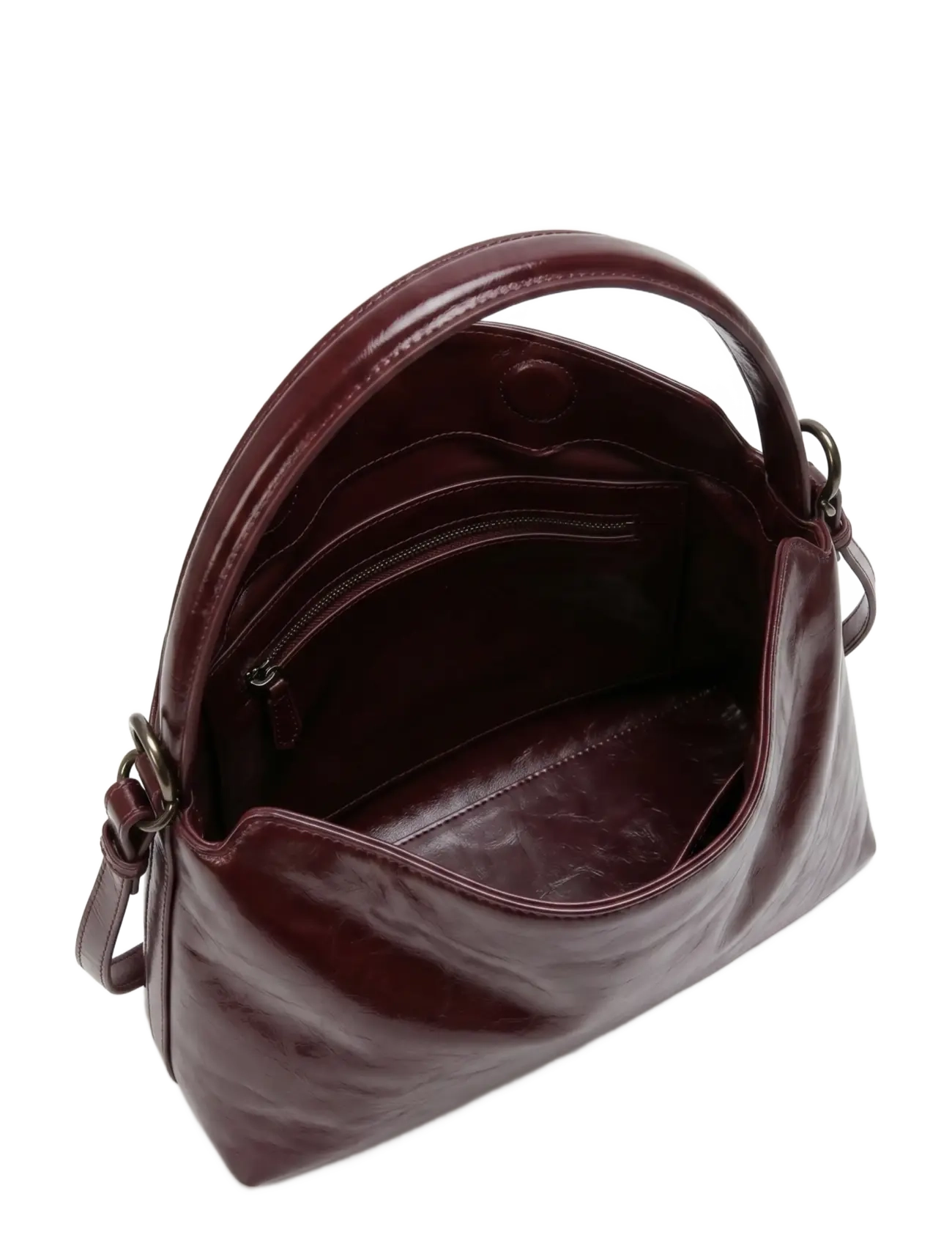 HVISK - NOTE RAW STRUCTURE - deep burgundy - 5