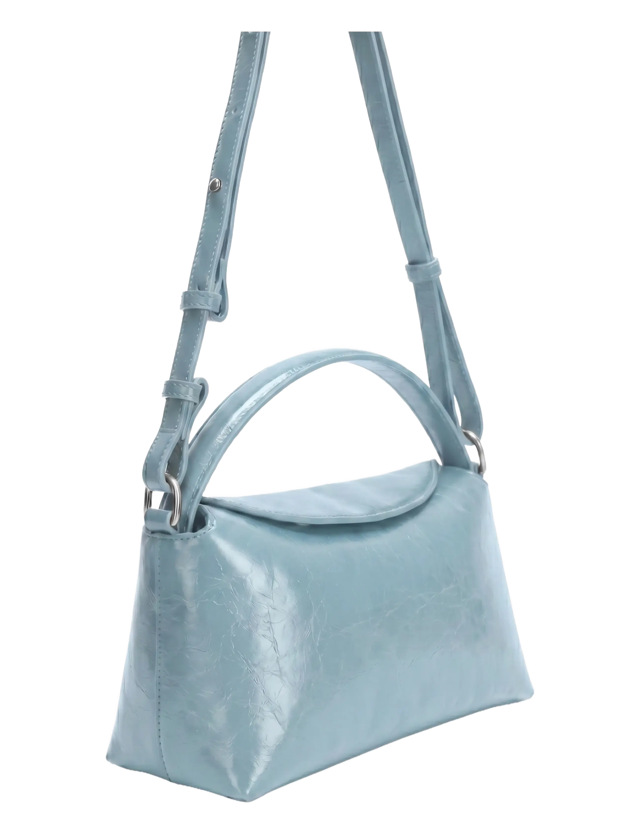 HVISK - NOTE RAW STRUCTURE - crossbody bags - dusk blue - 3