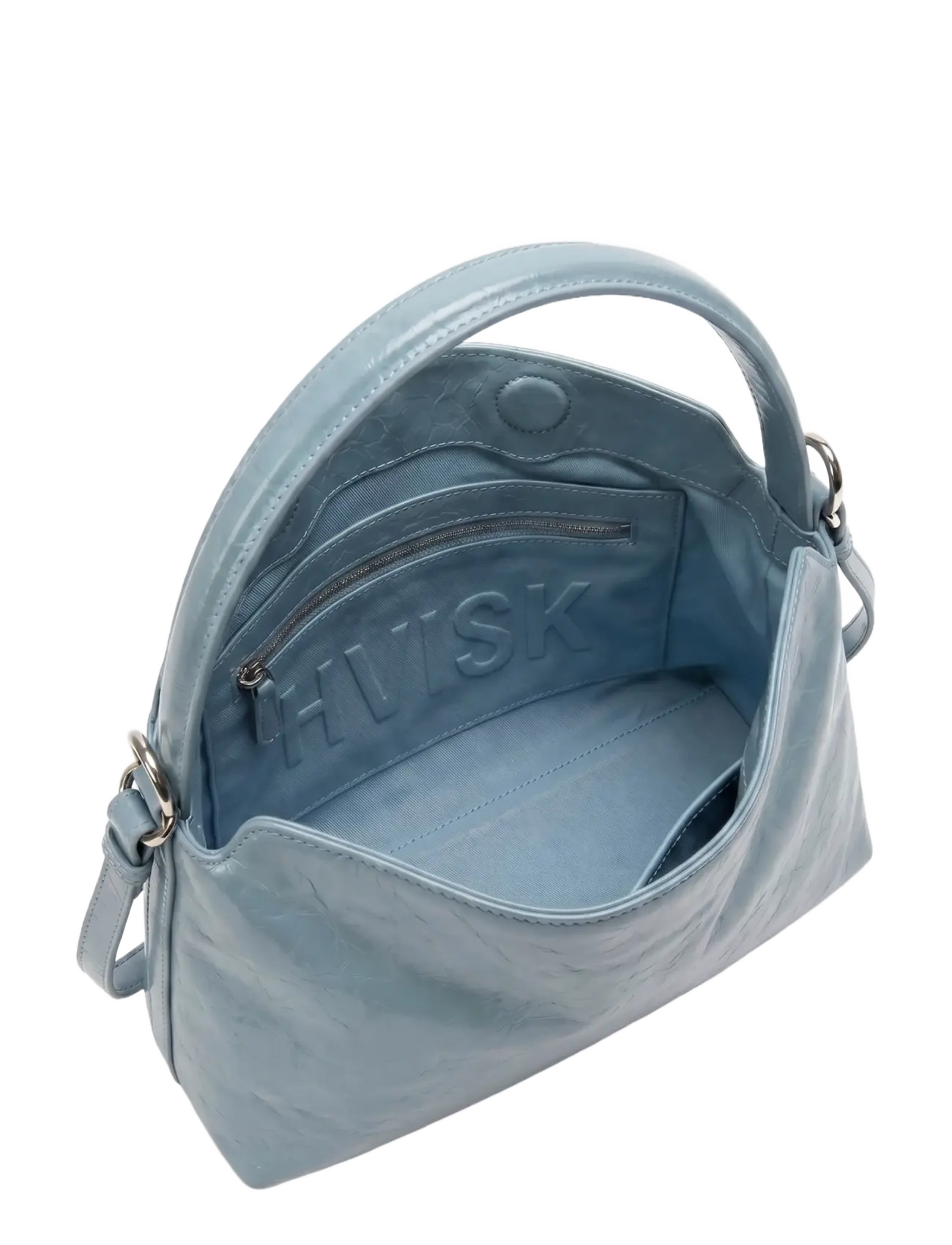 HVISK - NOTE RAW STRUCTURE - crossbody bags - dusk blue - 4