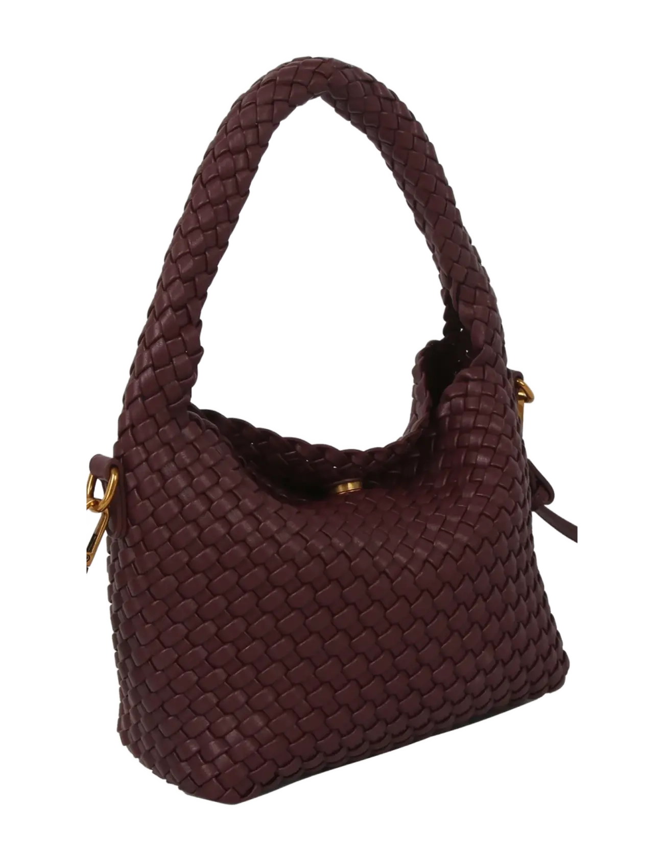 HVISK - TWIST BRAIDED SOFT STRUCTURE - deep burgundy - 2
