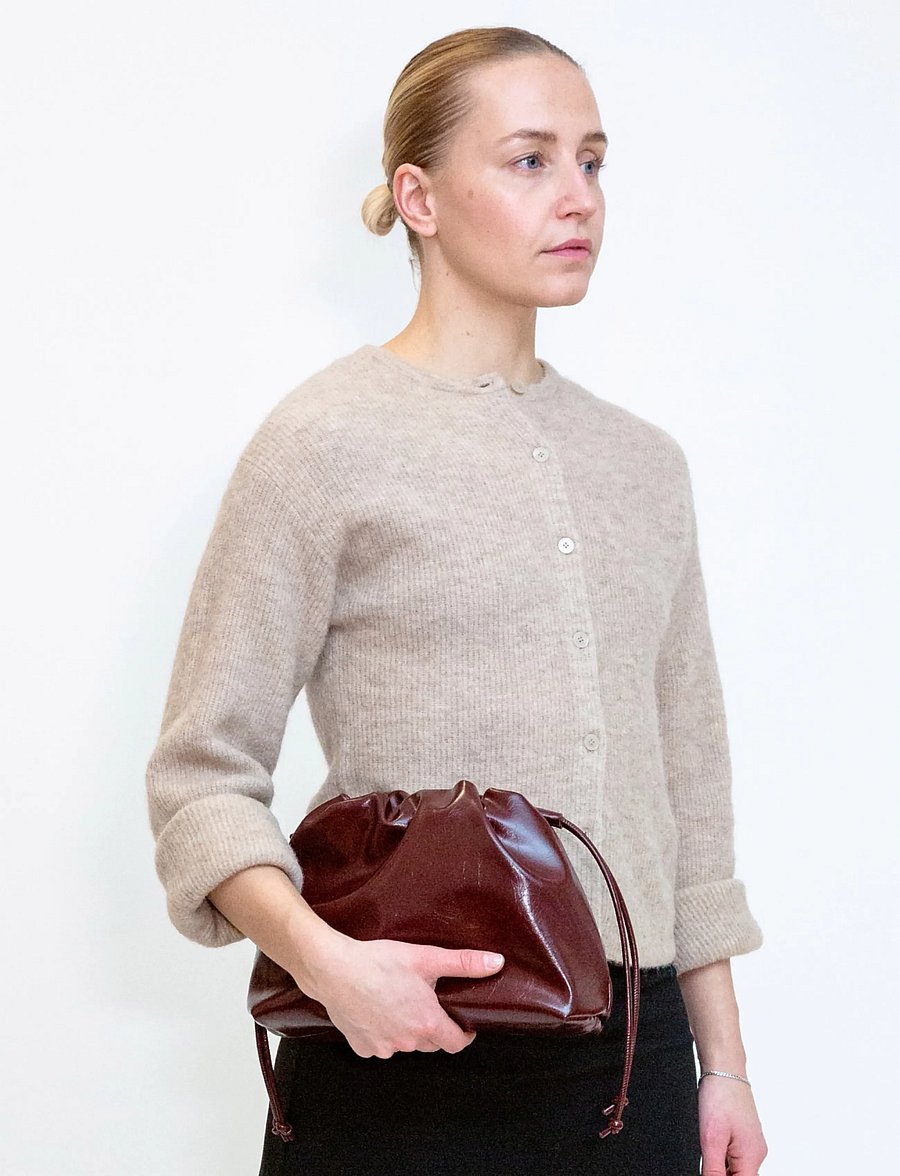 HVISK - ARCANE RAW STRUCTURE - deep burgundy - 0