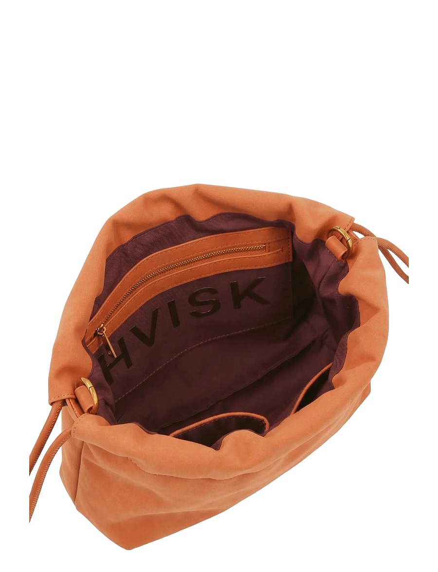 HVISK - ARCANE BRUSH STRUCTURE - crossbody bags - terracotta - 3